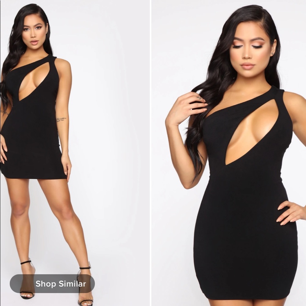 Fashion Nova black dress